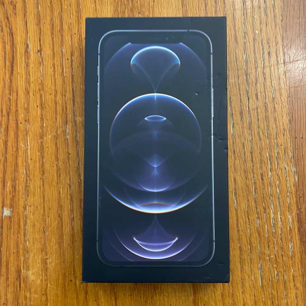 iPhone 12 Pro, 256 GB, selling empty box